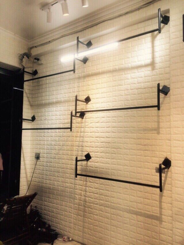 Kệ bắn tường hoa văn