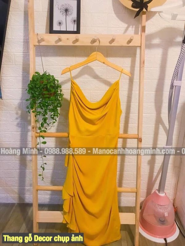 Thang gỗ Decor chụp mẫu