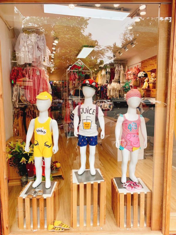 Manocanh trẻ em trứng TQ đế inox