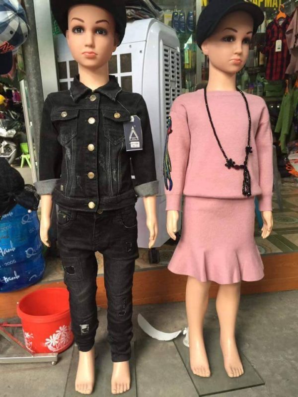 Manocanh trẻ em da C1 nhựa dẻo ko vỡ