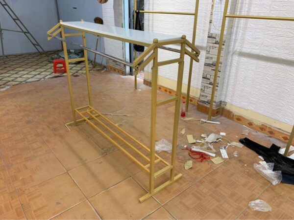 Dàn đôi màu vàng có gỗ